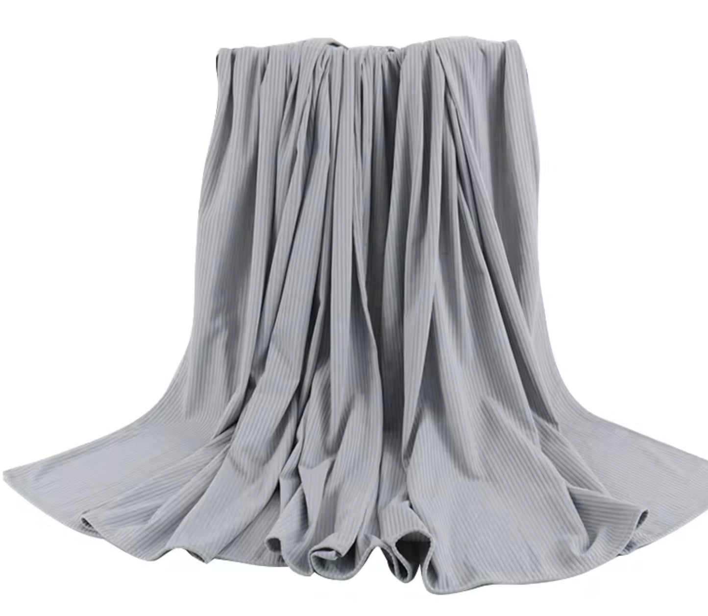 Ribbed Jersey - Gray