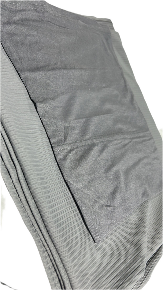 Ribbed Jersey - Gray