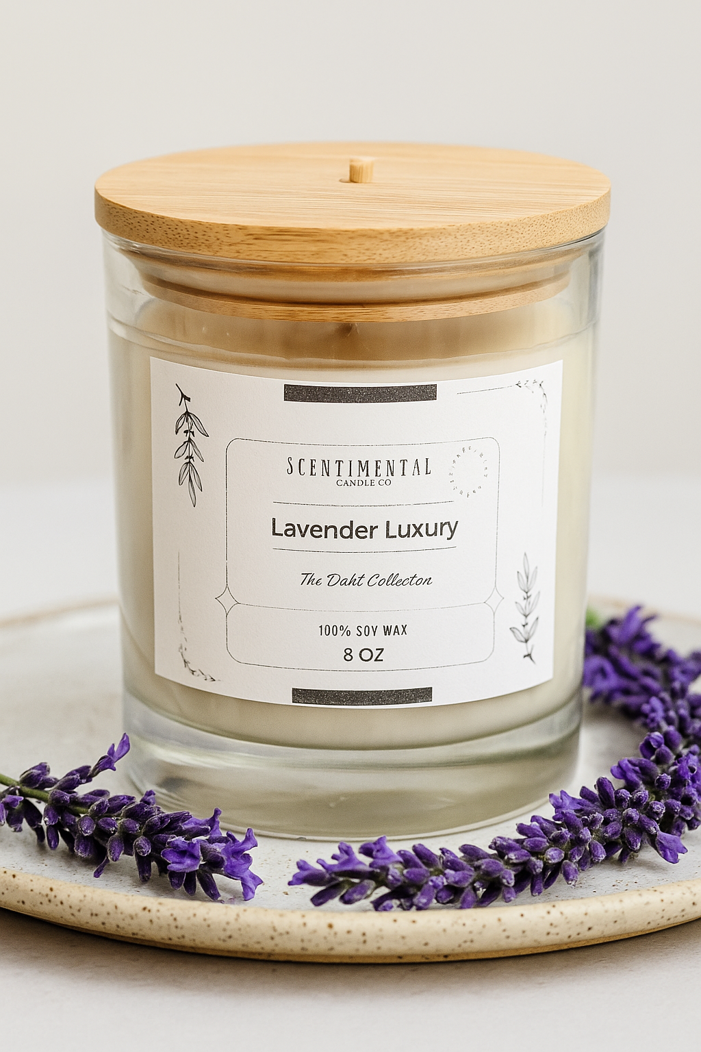 Lavender Luxury Candle