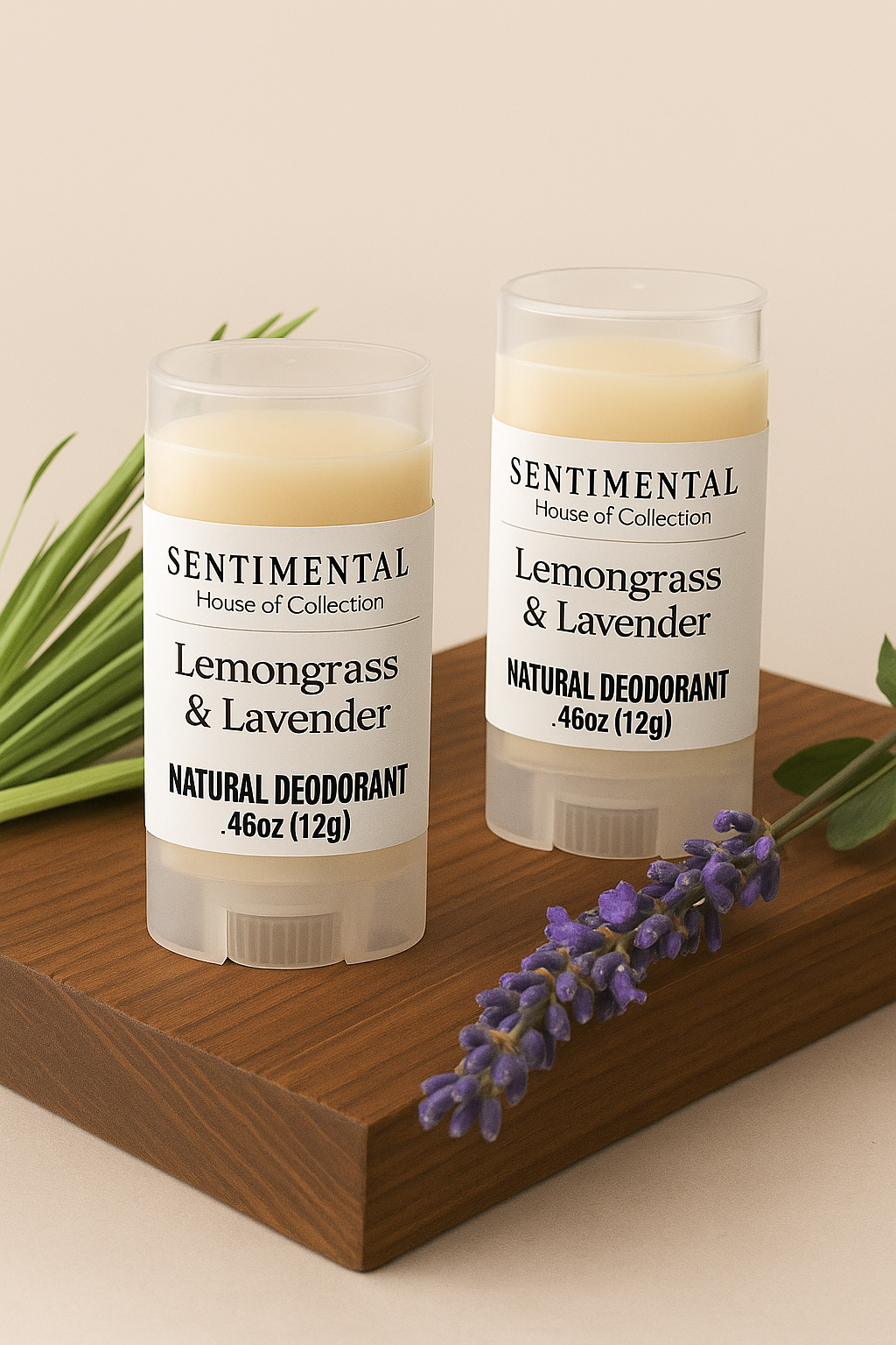 Lemongrass & lavender deodorant